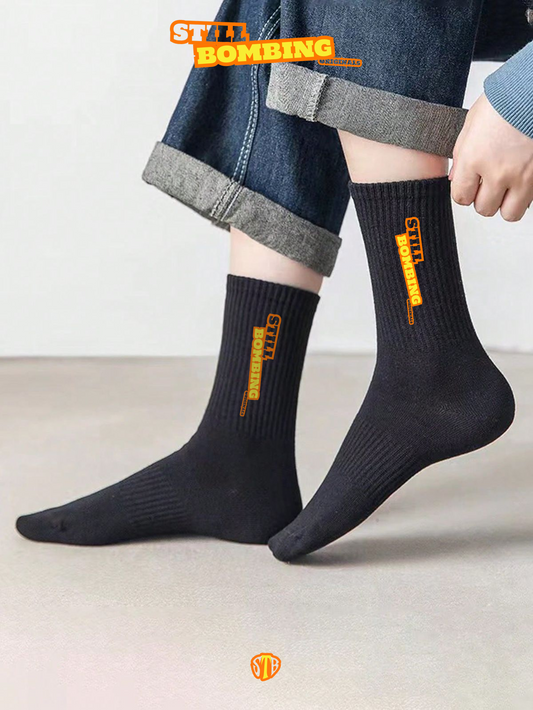 STILL BOMBING Customized Signature 2 Pairs Comfort Socks